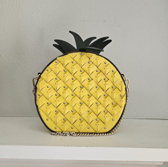 NWOT Kate Spade Picnic Pineapple Crossbody Bag/Purse - Picture 8 of 10